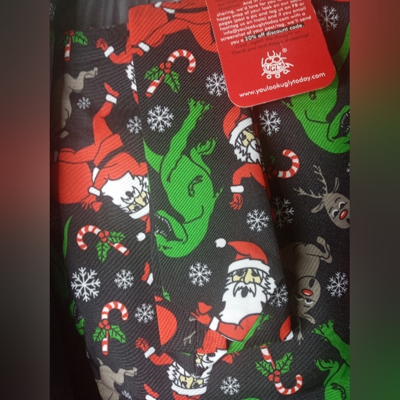 You Look Ugly Today Christmas Party Suit Sz XL New - Picture 6 of 13